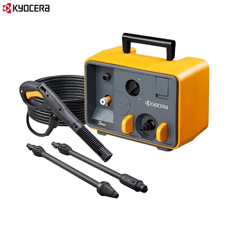 高圧洗浄機 新品未使用　送料込み KYOCERA（京セラ） 高圧洗浄機 AJP-2030 コンパクト収納 高圧ホース6m