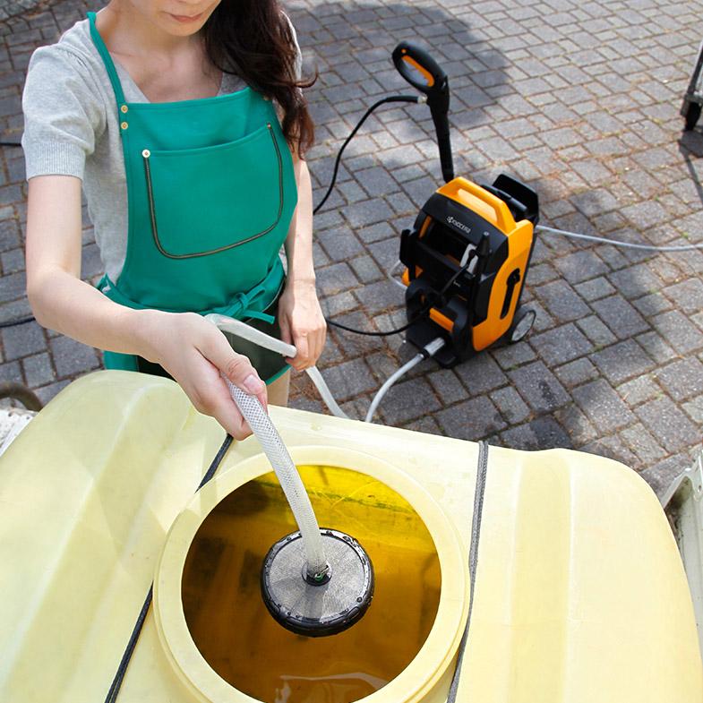 KYOCERA（京セラ） 高圧洗浄機 AJP-2100GQ（60Hz） 掃除 庭 車 電動