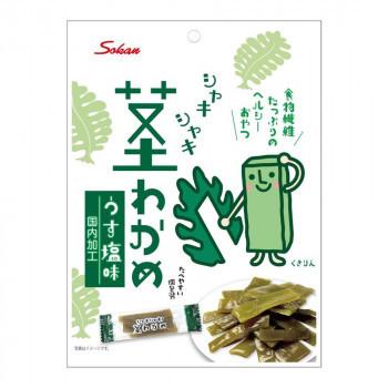 通販値下 壮関 シャキシャキ茎わかめ うす塩味 80g 72袋 Ll 品質は世界中で人気があります Goparis Fr