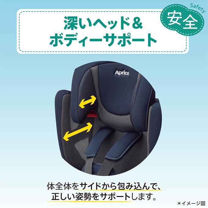 ジュニアシート アップリカ エアグルーヴ AE mm