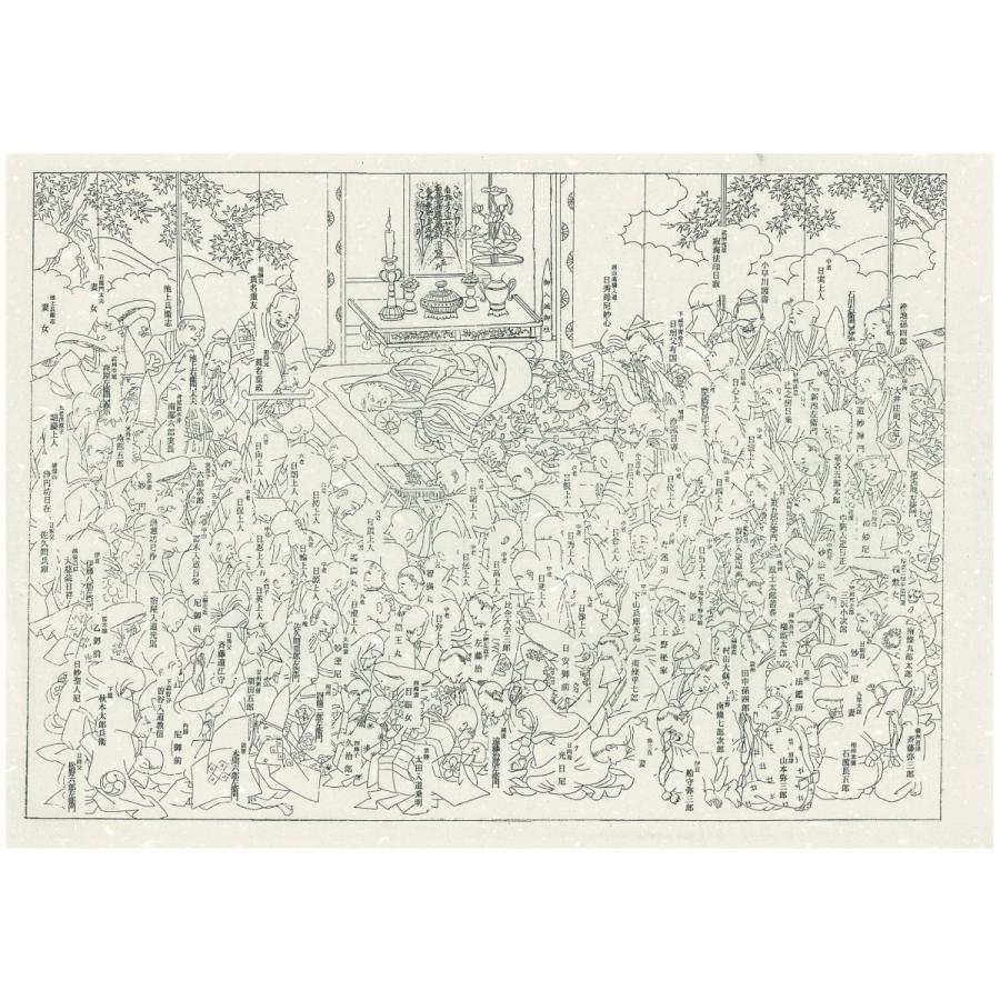 日蓮上人入滅図 【軸装】 : 方丈堂出版 - 通販 - Yahoo!ショッピング