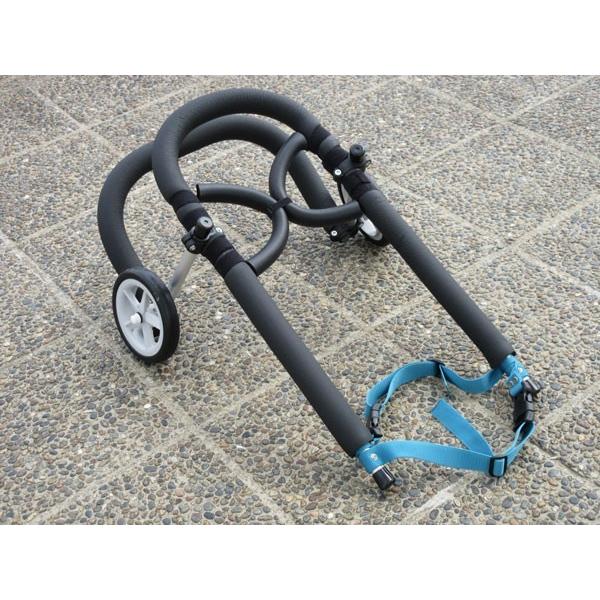 犬用車椅子 歩行器 中型犬用 オーダーメイド 2輪 室内 歩行補助