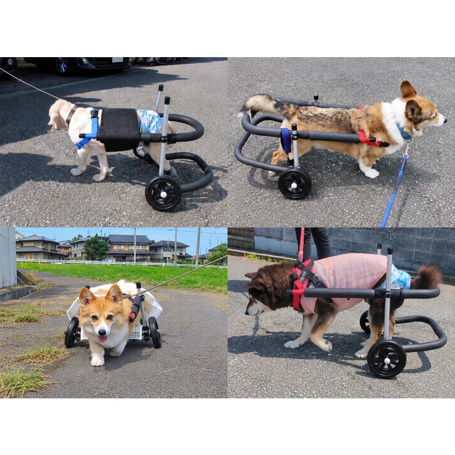 犬用車椅子 2輪 中型犬用 オーダーメイド 歩行器 歩行補助 老犬 介護
