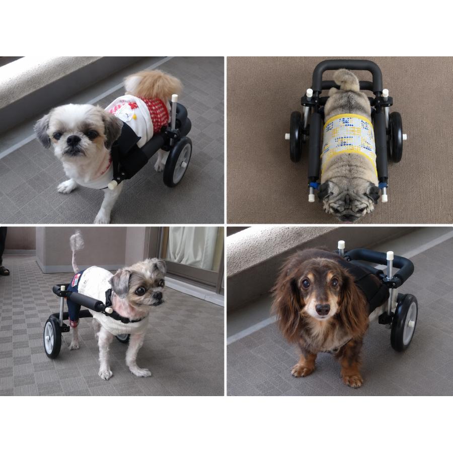 犬用車椅子 2輪 小型犬用 オーダーメイド 歩行器 歩行補助 老犬 介護