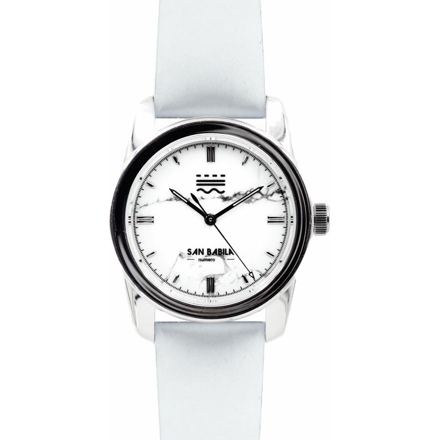 【在庫処分】 TCM テッラ・チエロ・マーレ ミラノ サン バビラ ビアンコ Milano San Babila BIANCO TC7005ACSAB-MB3 腕時計 自動巻き 国内正規品の画像