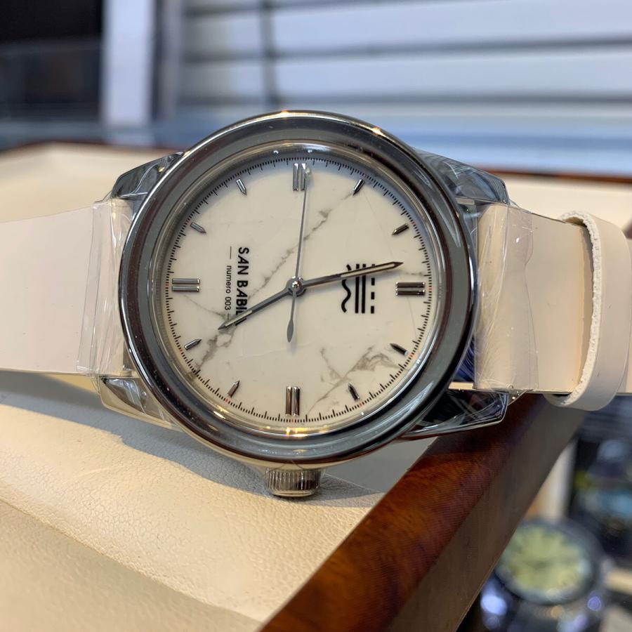 【在庫処分】 TCM テッラ・チエロ・マーレ ミラノ サン バビラ ビアンコ Milano San Babila BIANCO TC7005ACSAB-MB3 腕時計 自動巻き 国内正規品の画像