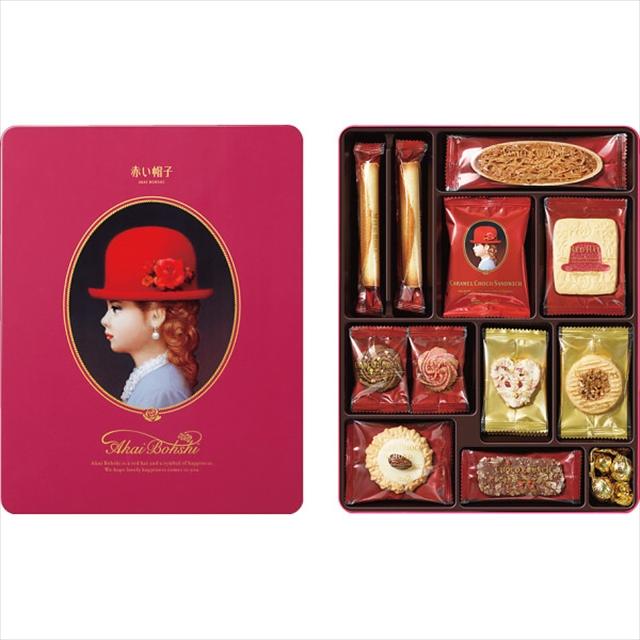 洋菓子 ギフト 赤い帽子 ピンク お菓子 焼き菓子 お菓子セット 贈り物 セット 12月スーパーsale 贈答用 御祝い 粗品 詰め合わせ 内祝い 景品 プレゼント