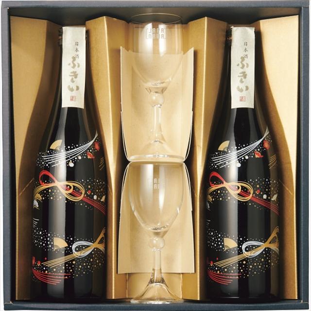 内祝い 日本酒 ギフト 送料無料 噴井 純米 寿ボトル グラス 内祝い 日本酒 ギフト 送料無料 噴井 純米 寿ボトル グラス