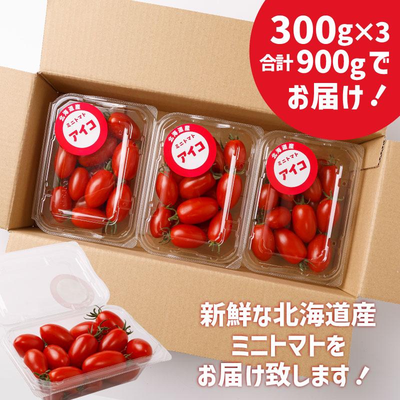 予約】 北海道産 ミニトマト 「アイコ」 900g 夏ギフト 7月下旬より