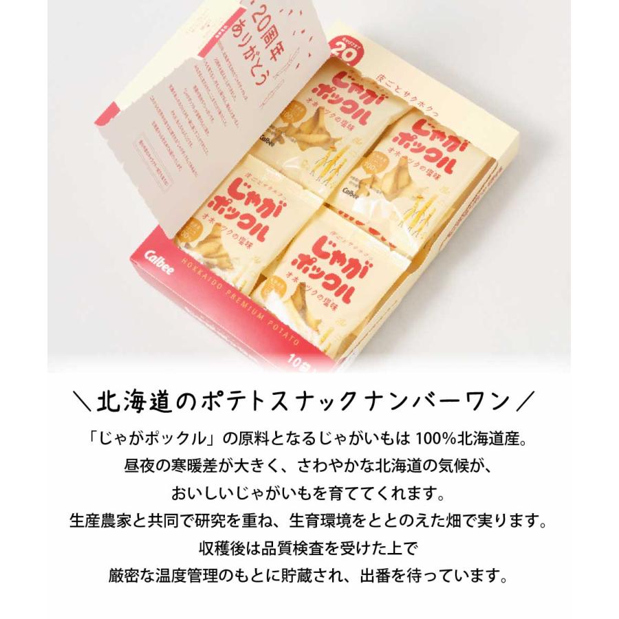 カルビー（Calbee） じゃがポックル ポテトファーム 10袋入x12個(1