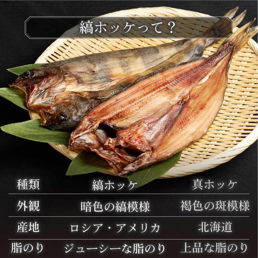 ほっけ 肉厚縞ほっけ 380 400ｇ前後x7枚 北海道 ほっけ 開きホッケ 干物 北海道 場外市場直送 ギフト 法華 プレゼント お歳暮 御歳暮 クリスマス 602 北海道お土産ギフト岡田商店 通販 Yahoo ショッピング