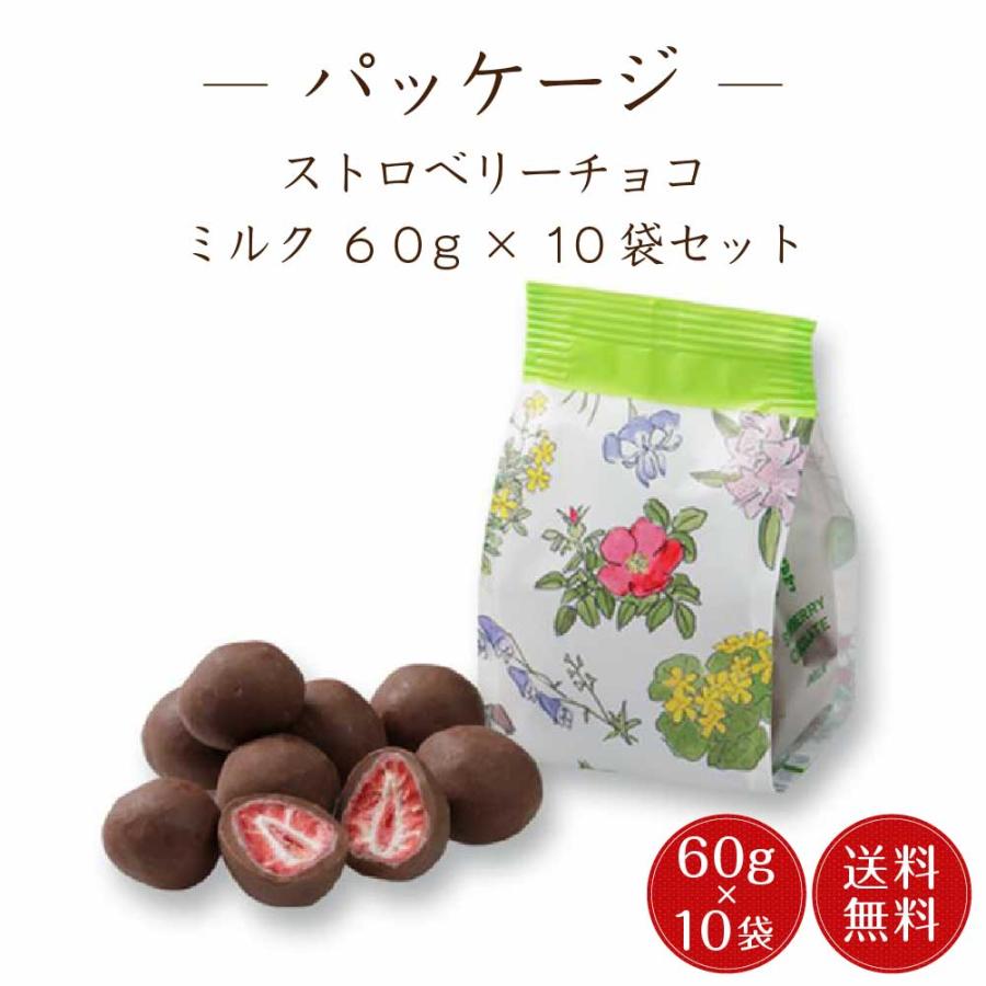 六花亭 ストロベリーチョコ ミルク 袋入 (60g)x10個セット マルセイ ギフト 送料無料 老舗 バターサンド お返し 母の日 プレゼント｜hokkaido-okada｜05