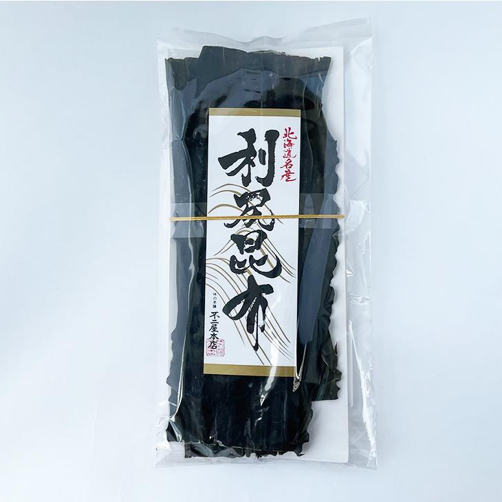 不二屋本店 利尻昆布 85g 　　　　父の日 2024 ギフト 海産 出汁 だし 昆布巻き 煮物 万能昆布 北海道産 昆布 こんぶ 内祝い｜hokkaido-omiyage｜02