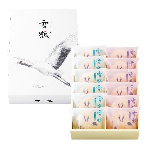 北海道限定♬︎♡栗山製菓ともりもと雪鶴 もりもと morimoto 雪鶴 12個入 御中元 2026 ギフト プチギフト