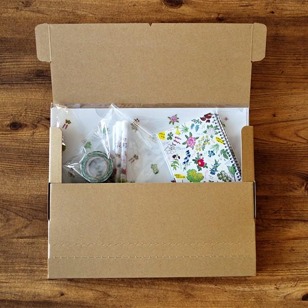送料込み ネコポス対応 六花亭 花柄文具5点セット ギフト プチギフト