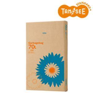 TANOSEE ゴミ袋 半透明 70L 110枚入×4箱