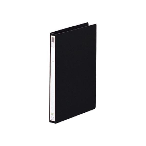 リヒトラブ リングファイル A4判タテ型（背幅27mm） F-867-11 黒 1冊入 〔×10セット〕