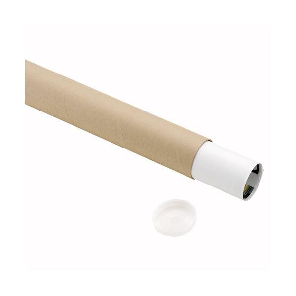 TANOSEE 製図用紙管（ポリ蓋付き） B1（950mm） 1箱（9本） 〔×3セット〕