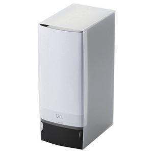 エレコム DVD／CD用ディスクファイル 120枚収納 ブラック CCD-FS120BK 1個 〔×5セット〕