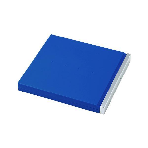 （まとめ）サンワサプライブルーレイディスク対応ポータブルハードケース 8枚収納 ブルー FCD-JKBD8BL 1個〔×5セット〕