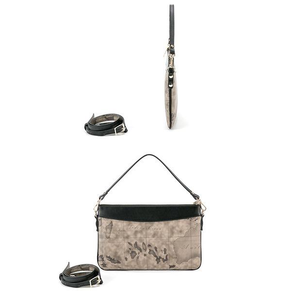 New限定品 Prima Classe プリマクラッセ Pst7 3137 薄型2wayバッグ グレイ 美しい Www Fashionemall Com
