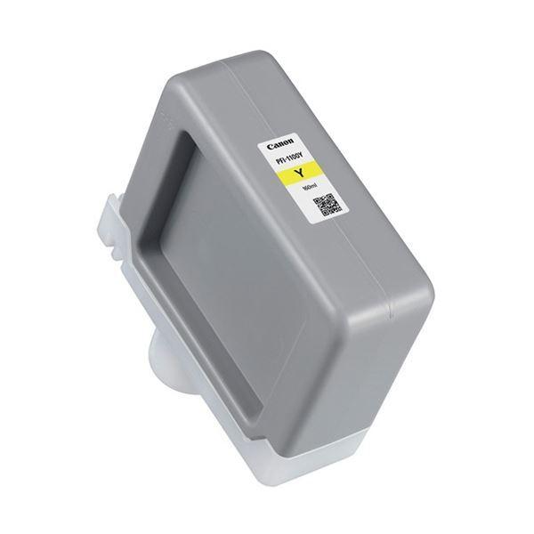 全ての キヤノン 1個〔×3セット〕 インクタンクPFI-1100Y 0853C001 イエロー インクタンクPFI-1100Y 160ml 160ml 0853C001 キヤノン 1個〔×3セット〕 イエロー Canon キャノン インクカートリッジ トナーカートリッジ