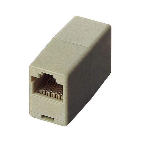 エレコム RJ45延長コネクタLD-RJ45TJJA 1個 〔×30セット〕