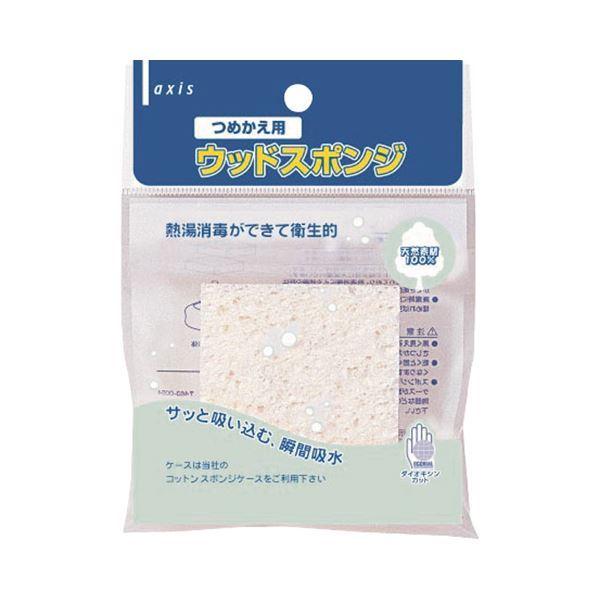 デビカ ウッドスポンジ つめ替用 020718 1個 〔×100セット〕