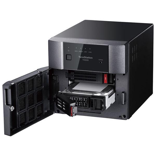 USED バッファロー TeraStation TS3220DNシリーズ 2ベイデスクトップNAS 8TB TS3220DN0802 【VQ3424991321】(121126円)