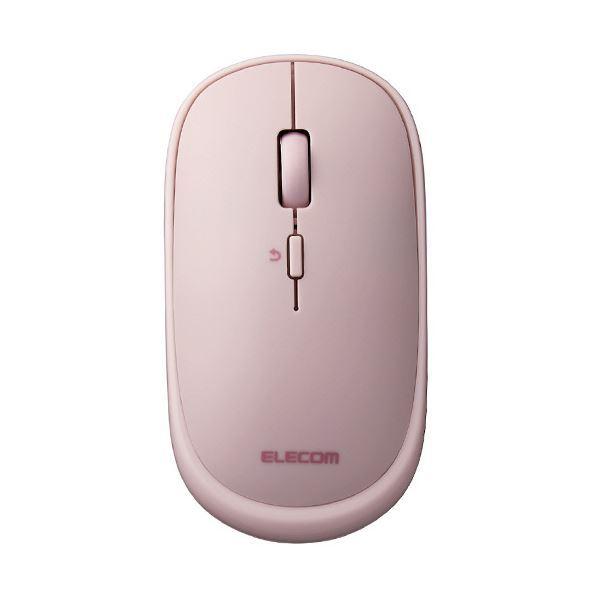 （まとめ）エレコム 2.4GHz無線マウスSlint（スリント） ピンク M-TM10DBPN 1個 〔×5セット〕