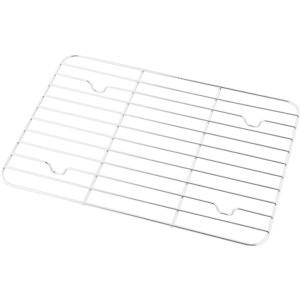 〔200個セット〕 角バット用 アミ 調理器具 18枚取 シルバー ステンレス 味道 キッチン 台所