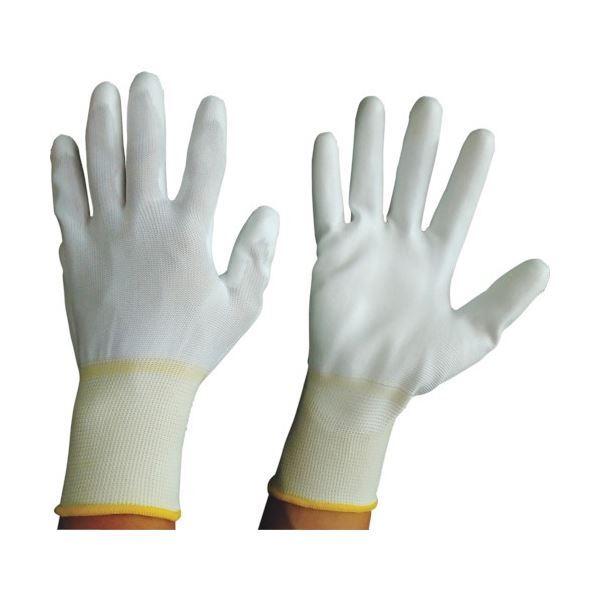 円高還元 (まとめ買い) 富士手袋工業 ウレタンメガ ホワイト LL 5320-LL 1パック(10双) 〔×5セット〕 使い捨て手袋