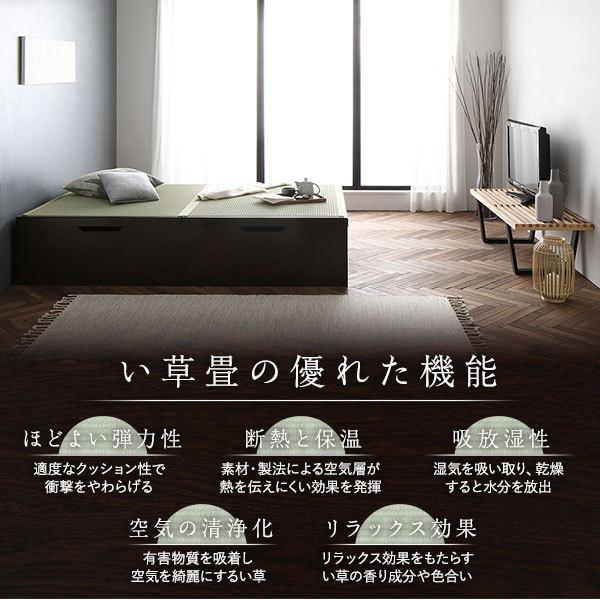 26【新品未使用】 跳ね上げ 畳ベッド セミダブルベッド ライトオーク ヘリ無し ヘッドレス 収納ベッド ベッドフレームのみ 〔組立設置〕 【GM2415543997】(85427円)