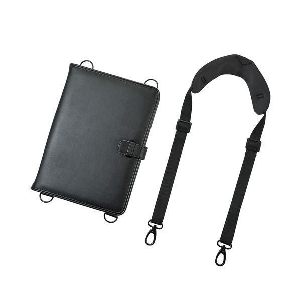 サンワサプライ ショルダーベルト付き10.1型タブレットPCケース(耐衝撃タイプ) PDA-TAB4SG