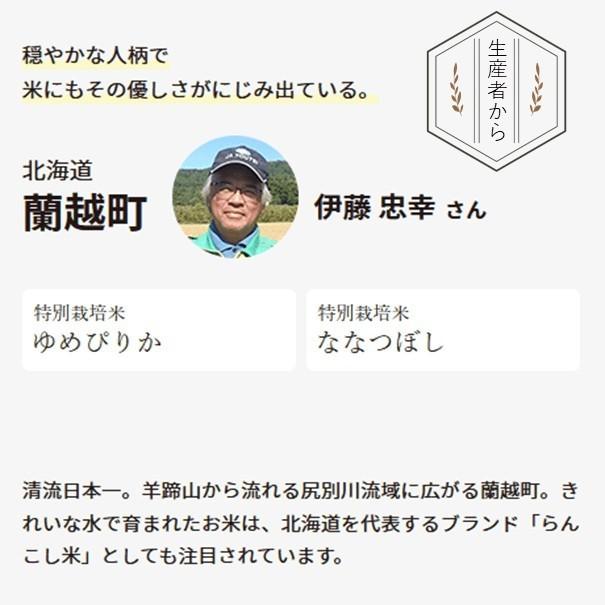 令和5年産 新米 ゆめぴりか 10kg（5kgｘ2）北海道米 一等米 特別栽培米 減農薬 選べる精米度 出荷前に精米  産直 白米 玄米 分づき米 人気銘柄 お歳暮｜hokkaido-pirika｜15