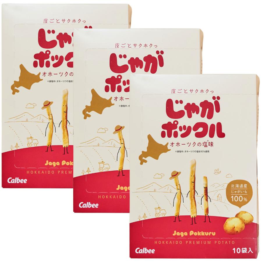 カルビー（Calbee） 【3個セット／送料込】ギフト じゃがポックル（大