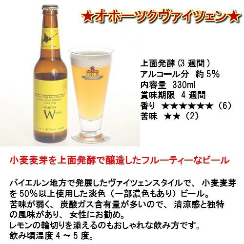 【送料込】ギフト オホーツクビール 地ビール飲み比べ 330ml×12本セット ラッピング可 代引き不可 お中元 誕生日 クラフト | ブランド登録なし | 05