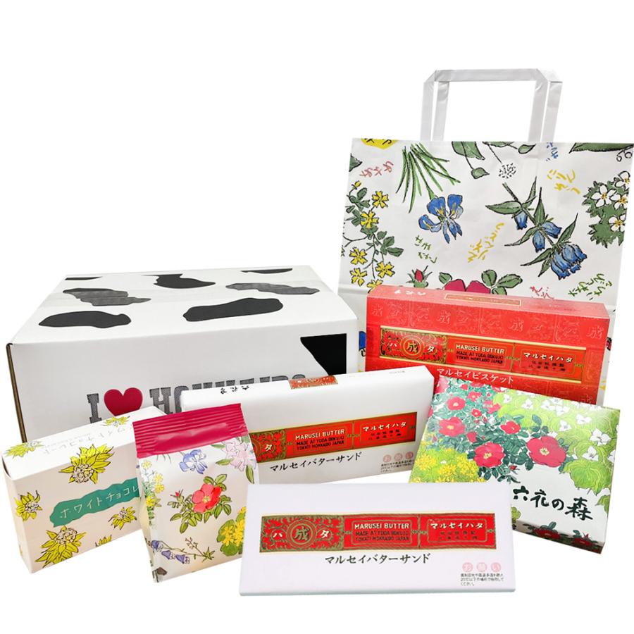 六花亭 お歳暮 クリスマス 送料込 バターサンド追加の六花亭セット