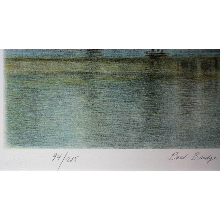 ハロルド・アルトマン『ボウブリッジ』リトグラフ 絵画 - 北海道画廊