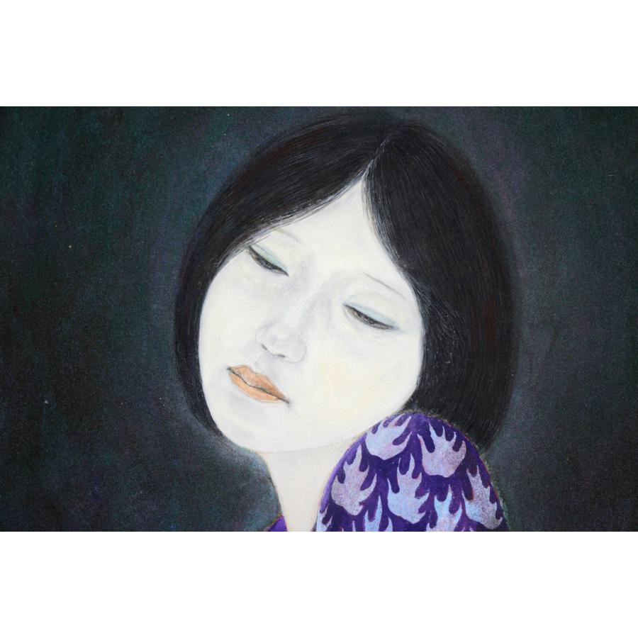 中野邦昭 「しじま」 日本画 絵画 - 北海道画廊_2