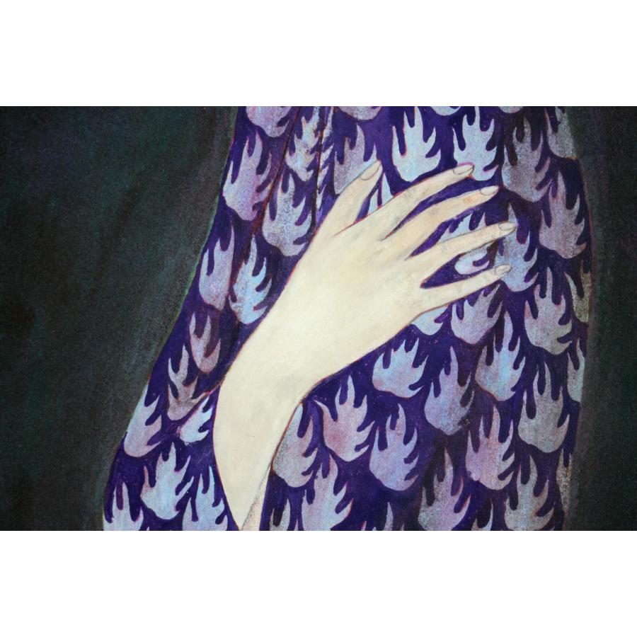 中野邦昭 「しじま」 日本画 絵画 - 北海道画廊_3