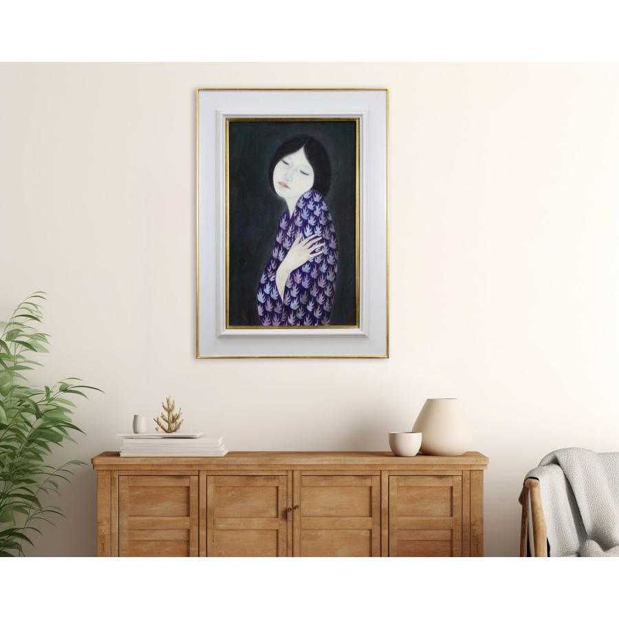 中野邦昭 「しじま」 日本画 絵画 - 北海道画廊_6