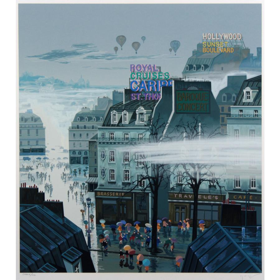 山形博導　ヒロヤマガタ　シルクスクリーン　四季　夏 山形博導ヒロヤマガタシルクスクリーン四季夏