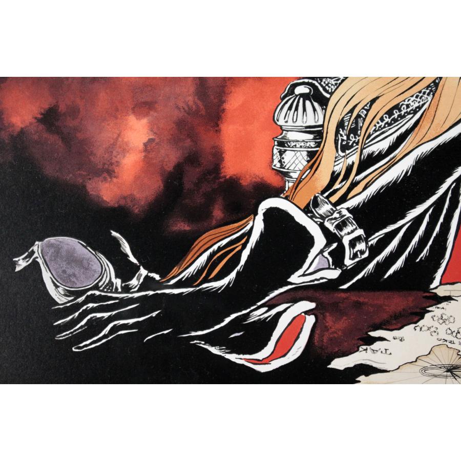 松本零士 「永遠のエメラルダス」 シルクスクリーン 版画 絵画 松本零士 「永遠のエメラルダス」 シルクスクリーン 版画 絵画