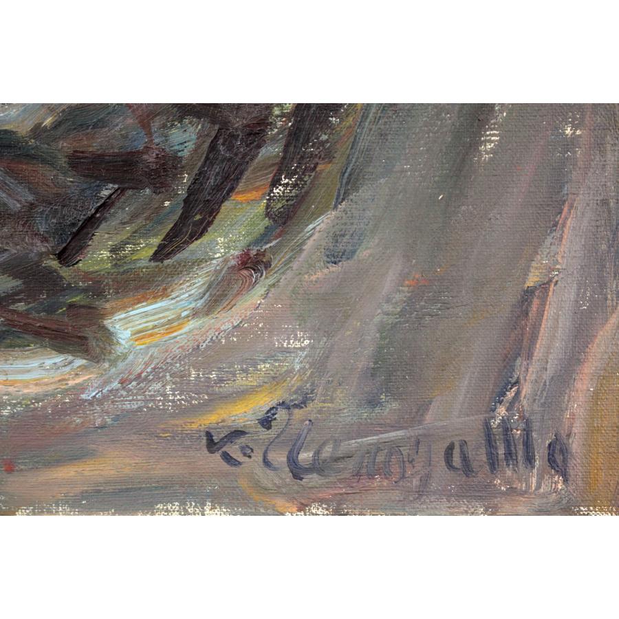 上野山清貢 「魚」 油絵・油彩画 絵画 - 北海道画廊 : 北海道