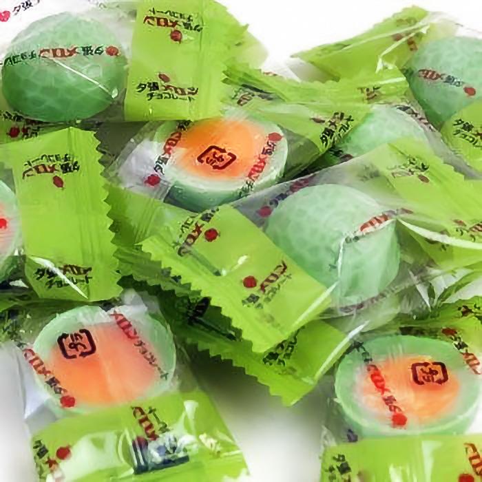あ！夕張メロンだ！ ハーフカットチョコ 北海道 お土産 おみやげ お