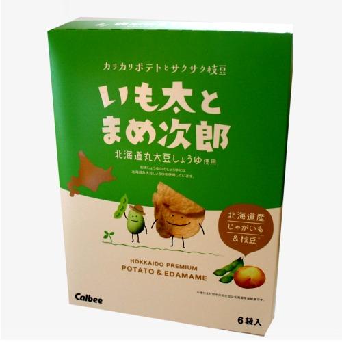 北海道限定 カルビーいも太とまめ次郎 84g(14g×6袋) 北海道 ポテト