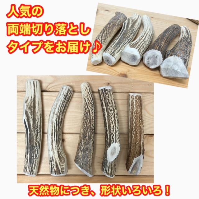 M・鹿の角 Mサイズ 北海道産天然鹿の角1本 切断面滑らか!割って M・鹿の角 Mサイズ 北海道産天然鹿の角1本 切断面滑らか!割って
