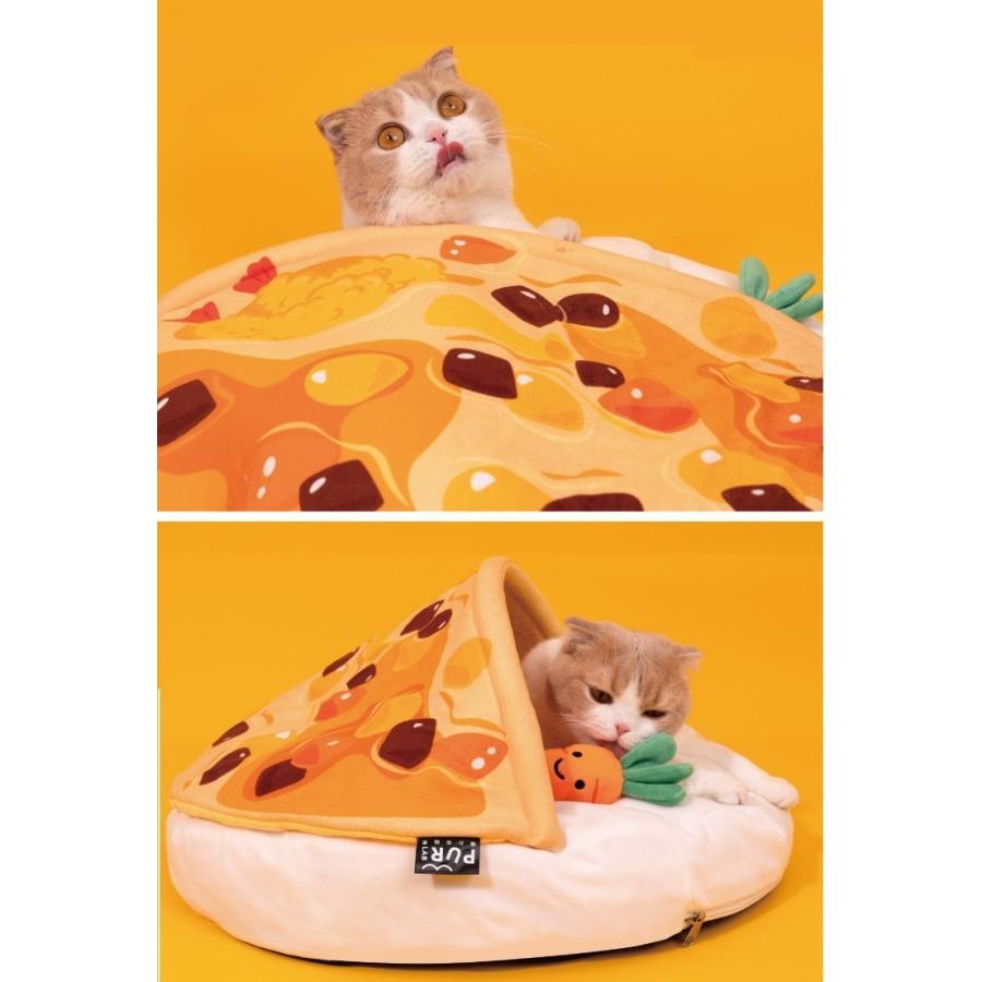 新品 送料無料 カレーライス ペットベッド ｍサイズ 猫 犬 ペットクッション 人参 ソファ 洗える ペットグッズ 弾力 美しい おしゃれ 可愛い