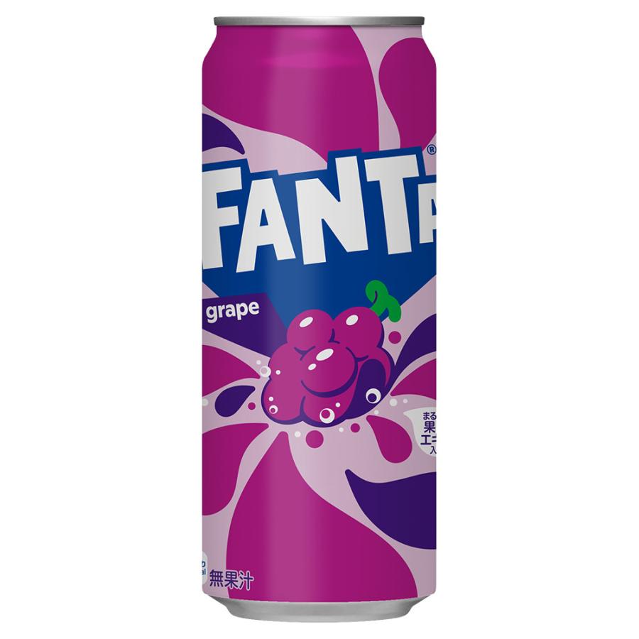 Coca Cola（コカコーラ） 炭酸 ジュース ぶどう 缶 ファンタ グレープ